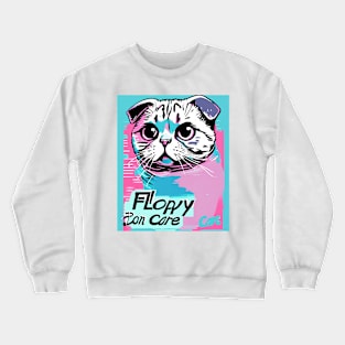 cute cat Crewneck Sweatshirt